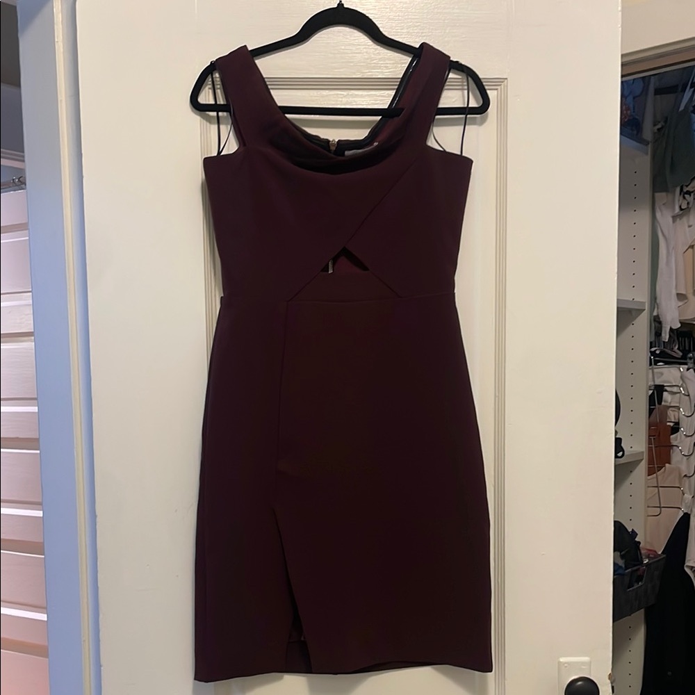 Red Sleeveless Mini Dress